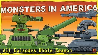 "All episodes Monsters in America first season" Cartoons about tanks