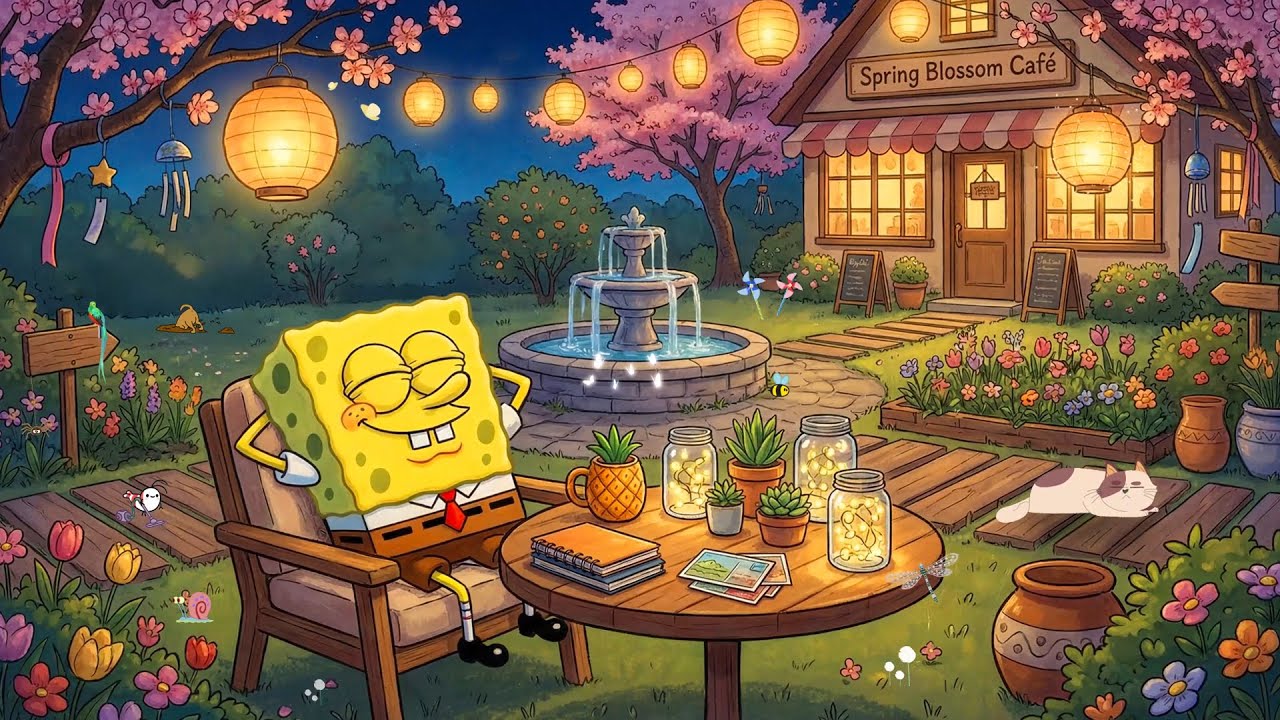 Nothing urgent | Chill Lofi Hip Hop Mix • SpongeBob Aesthetic 🍍✨