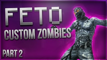 "A FLYING PIG?!" - Custom Zombies "FETO" - Part 2 (Call Of Duty Zombies Mod)