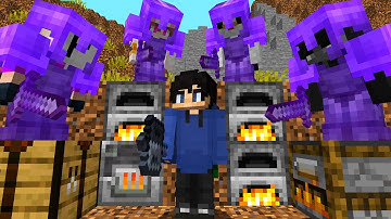 Minecraft Speedrunner VS 4 NETHERITE Juggernauts