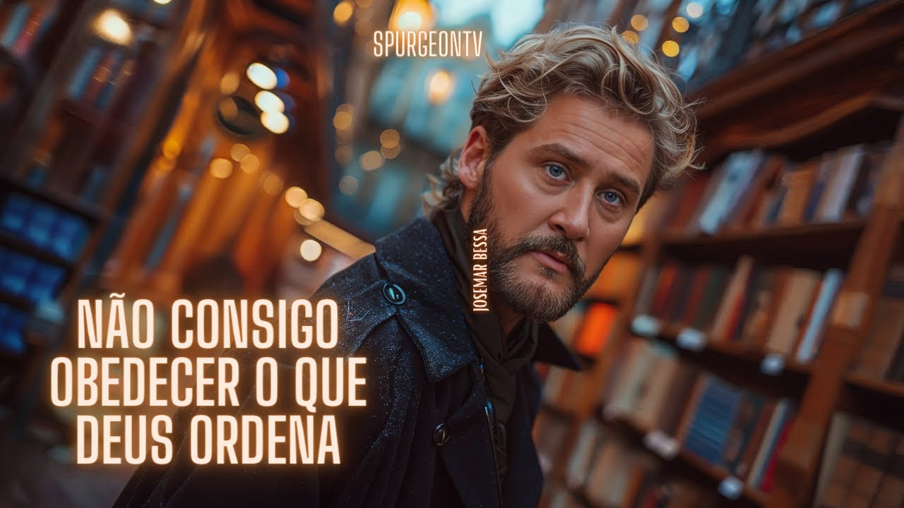 Não consigo obedecer o que Deus ordena | C. H. Spurgeon (1834 -1892)@JosemarBessa