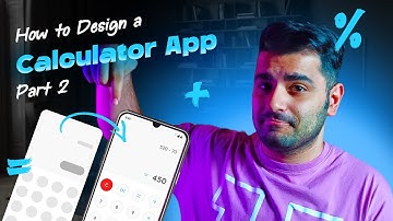 How to Design a calculator app | Part 2 (High-fidelity and presentation) | Daily UI 004