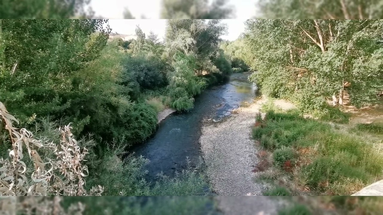 Río Tirón en Herramélluri, La Rioja🥰 a 26 km de Miranda de Ebro, Burgos.