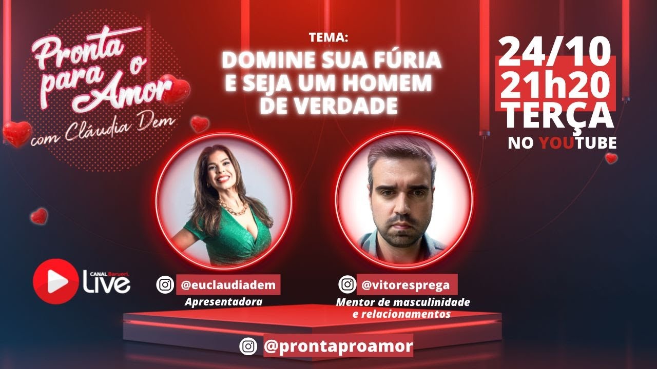 Domine Sua Fúria E Seja Um Homem De Verdade | Pronta Para O Amor