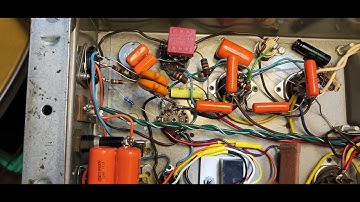 Completed Restoration of The Leslie 122 Amplifier