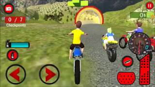 Kids Offroad Motorbike Racing Driver MOVIE screenshot 4