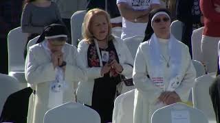 LIVE: Pope Francis holds mass at Franso Hariri Stadium in Erbil, Iraq