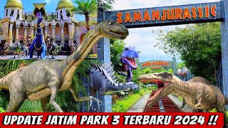 JATIM PARK 3‼ DINO PARK TERBARU 2024 DAN MILENIAL GLOW GARDEN | WISATA PALING POPULER DI MALANG‼