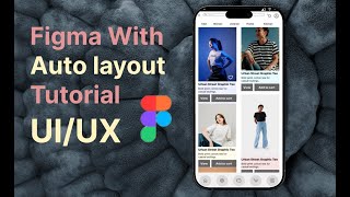 Figma Home Page Design Tutorial | And Auto layout Clothes page UI/UX 2025