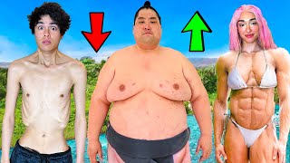 Who Can GAIN vs LOSE The Most Weight in 100 Hours! by Stokes Twins 24,292,364 views 1 year ago 21 minutes