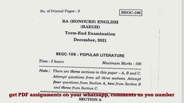 begc-102 solved assignment 2021-22 / begc 102 solved assignment / begc 102 assignment in english