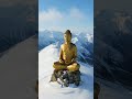 Phật ngồi thiền trên tuyết #TĩnhLặng #ThiênNhiên #BìnhAn