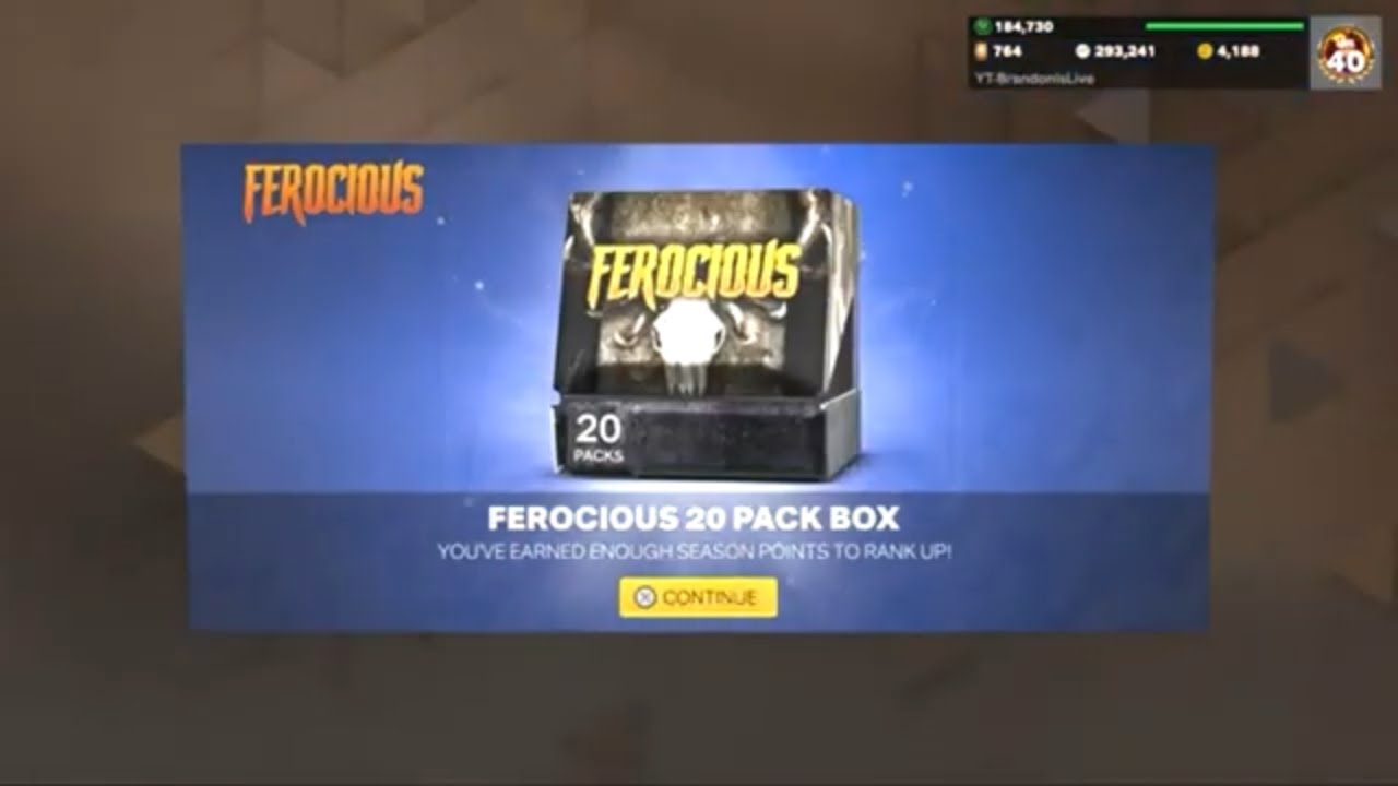 COMPLETED Myteam Unlimited Ferocious 20 PACK BOX OPENING!! NBA 2K23 S2