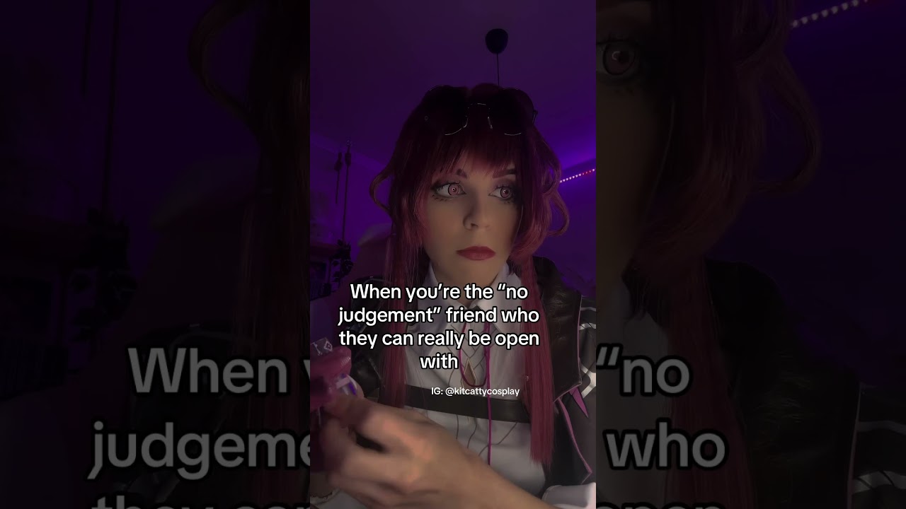 Literally me #cosplay #gamer #cosplayer #honkaistarrail #makeup #makeupartist #anime #friends