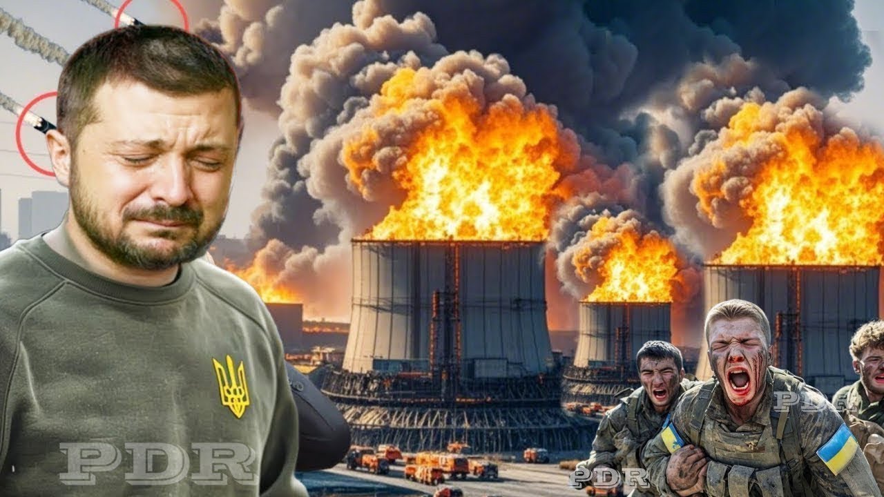 Десятки российских ракет -стелс -ракет уничтожают крупнейшую химическую завод Украины! Вот что