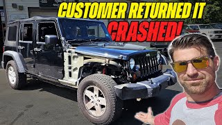 A Customer Returned Her Car Crashed!  Confessions of a Car Dealer Part 2