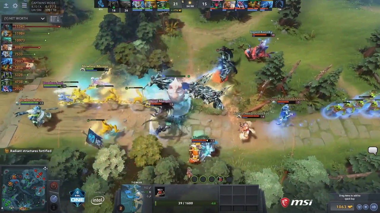 Team Liquid Vs NewBee - ESL Genting 2018 Final G2