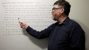 Tutor Nick P Lesson (113) Don