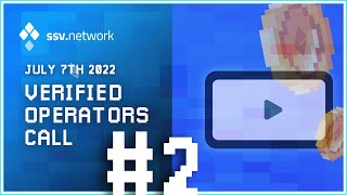 [SSV] Call - Verified Operators Call #2