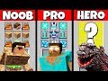 Minecraft Battle: NOOB vs PRO vs HEROBRINE: SUPER MUTANT CRAFTING CHALLENGE / Animation