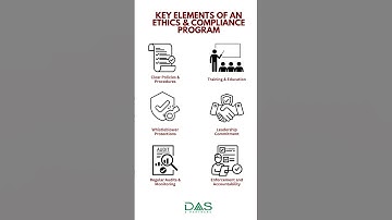 Key Elements Of An Ethics & Compliance Program