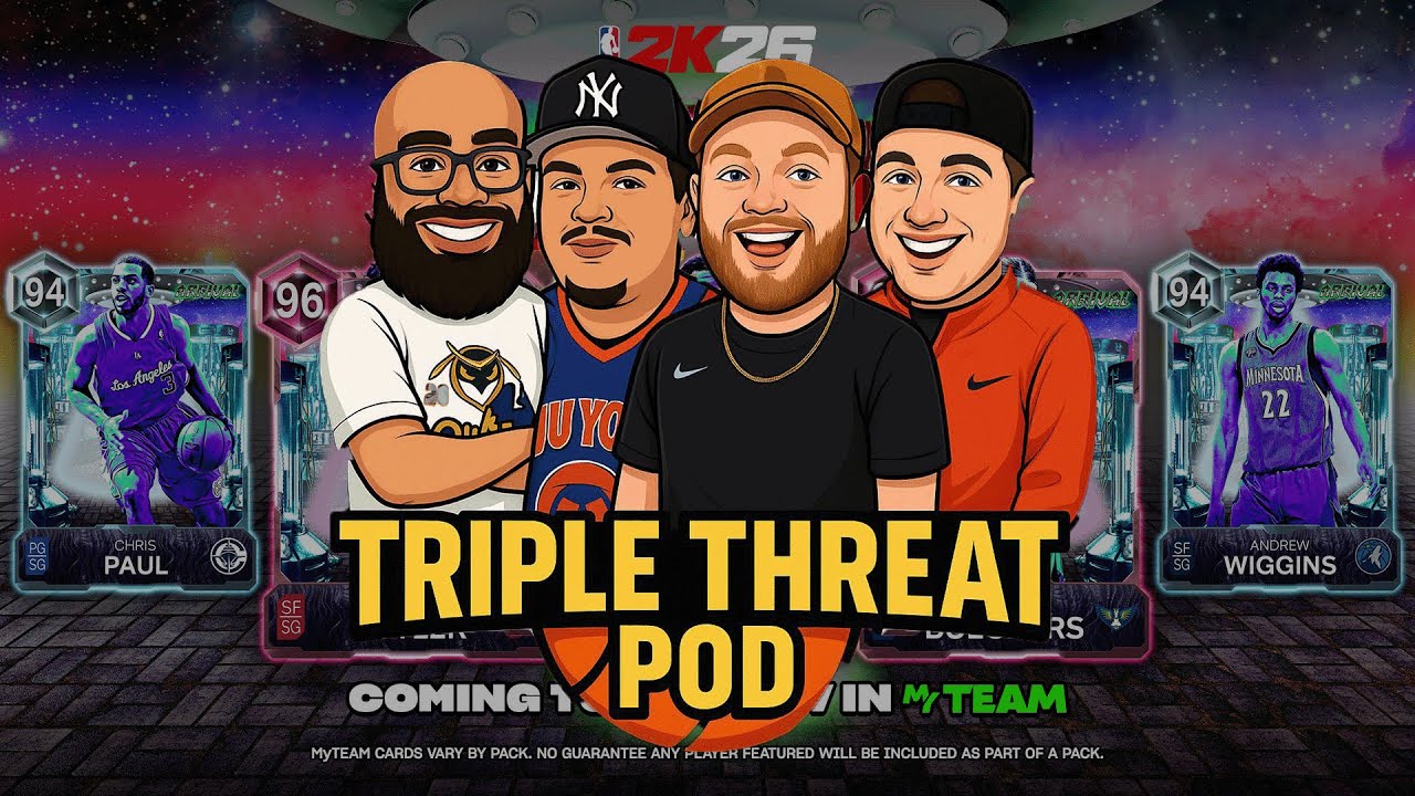 NBA 2K26 Triple Threat Podcast | Week 1 MyTEAM Reactions + "Arrival" Content Drop Breakdown
