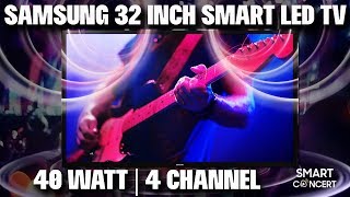 Samsung 32 inch Smart LED TV | Concert Series With 4 Speakers | Prime TV