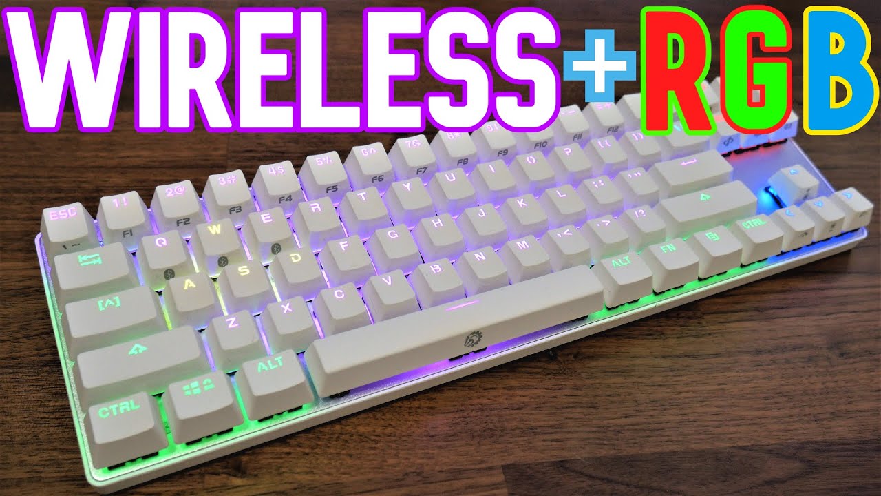 A Budget Wireless Mechanical Keyboard? | Drevo Calibur 71 Key Bluetooth RGB Keyboard Review