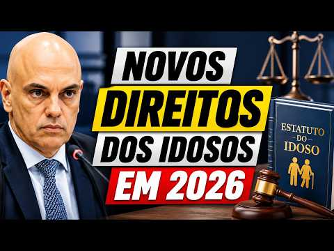 10 DIREITOS QUE IDOSOS TÊM EM 2026 VEJA AGORA MESMO!