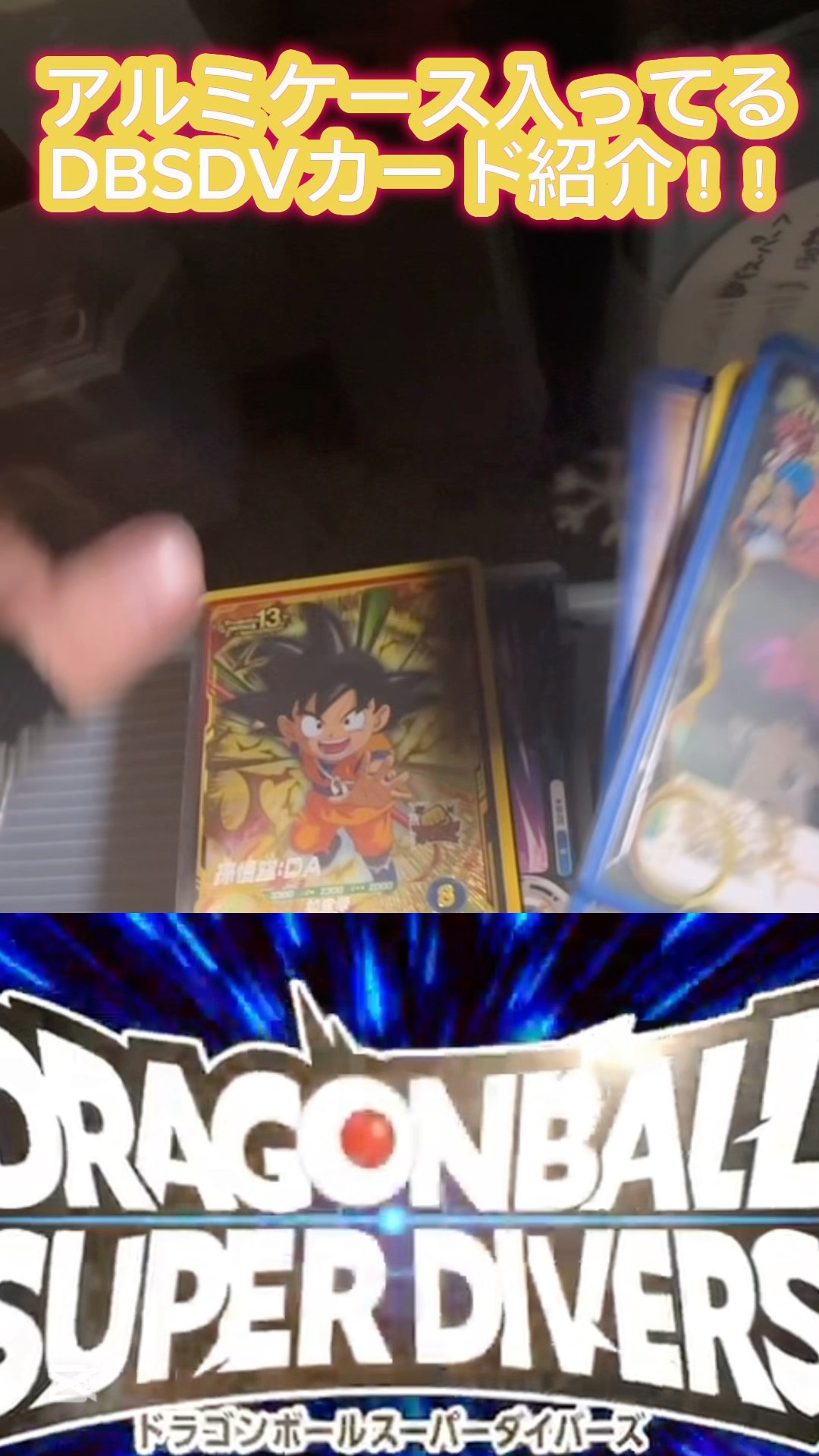 DBSDV】アルミケース入ってるデッキケース【ドラゴンボールスーパー