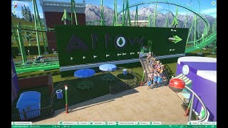 Arrow Rollercoaster (Planet Coaster)