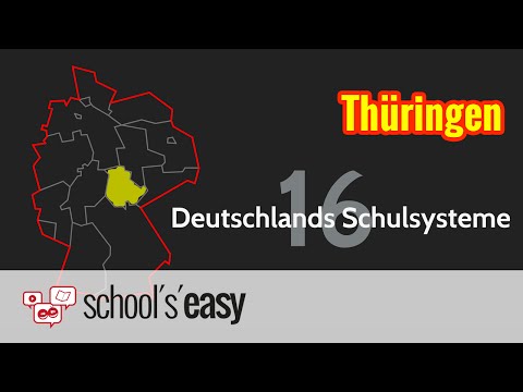 Das Schulsystem in Thüringen (2016)