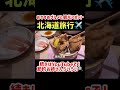 【3泊4日北海道旅行】仕事で疲れたので北海道でストレス発散したら人生楽しくなった日。絶対に外せない定番観光スポットとグルメも紹介!in札幌・小樽・美瑛・富良野【節約生活】