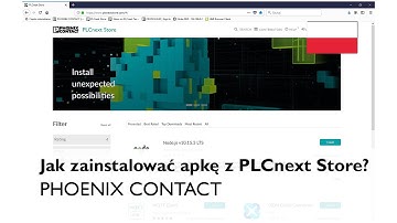 How to install application from PLCnext Store?