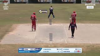 Nepal vs Oman Highlights | Watch Live on FanCode | ICC Men's CWC League 2 screenshot 4