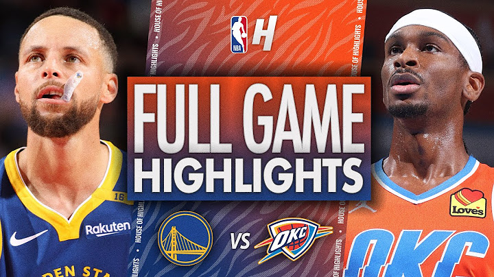 Golden State Warriors vs Oklahoma City Thunder - Full Highlights | November 10, 2024-25 NBA Season