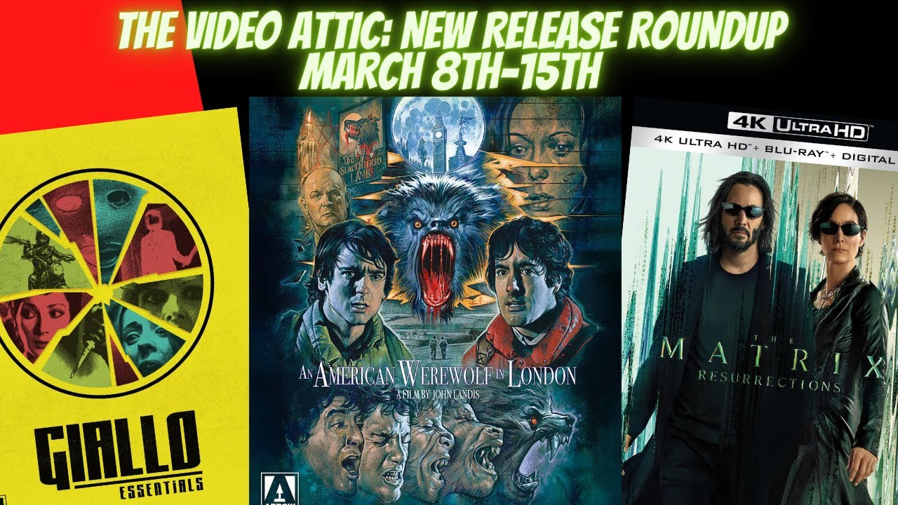 The Video Attic: New Release Roundup March 8th-15th
