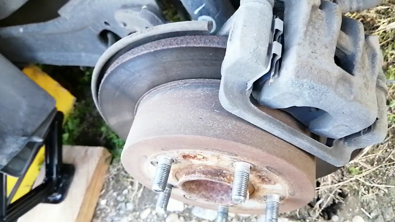 Стук направляющих суппорта ELANTRA 4 HD пробег 140000 - YouTube