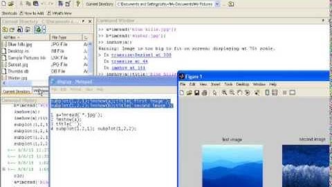 HOW TO IMPORT IMAGE FILE IN MATLAB AND DISPLAY THE IMAGE IN MATLAB.