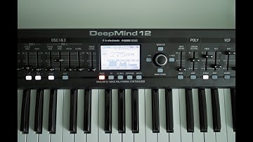Behringer Deepmind 12, custom patches