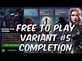 Free To Play Variant #5 Completion! - Blood & Venom /w Claire Voyant - Marvel Contest of Champions