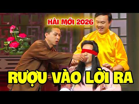 khán giả CƯỜI QUÁ XÁ với Hài mới 2026 "RƯỢU VÀO LỜI RA" - Hài Hoài Linh, Thúy Nga, CỐ NS Chí Tài