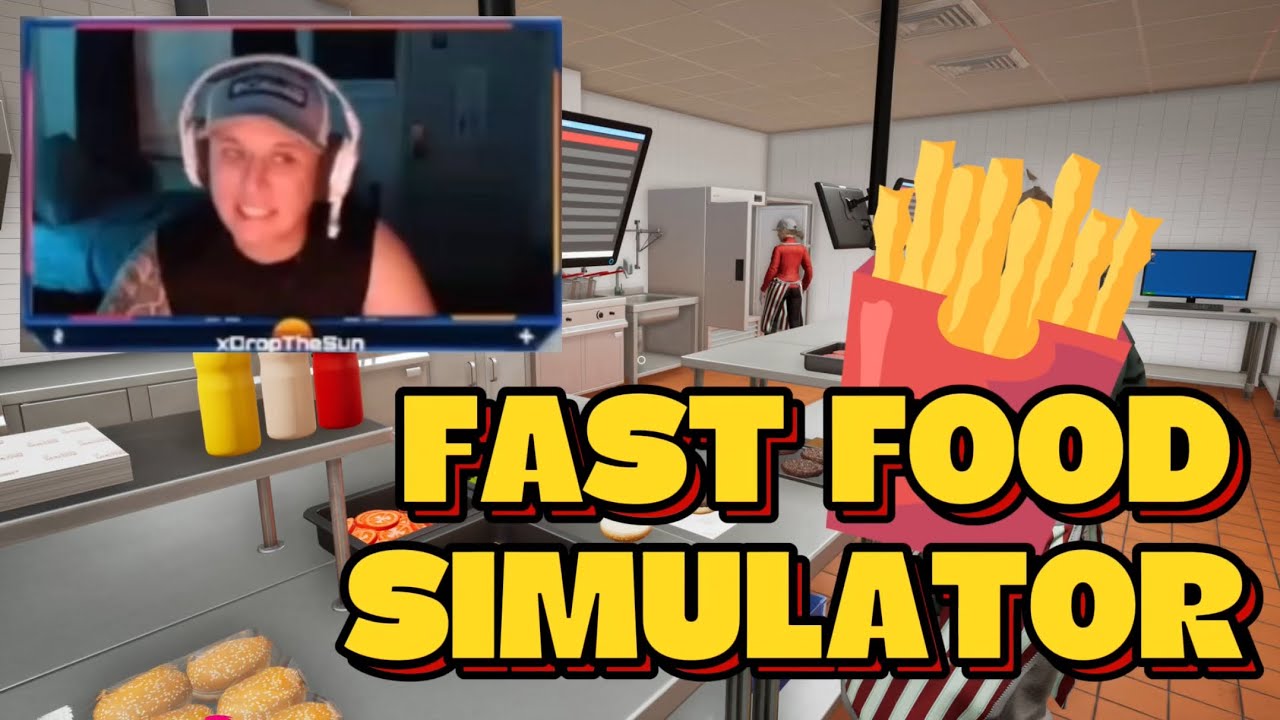 PLAYING FAST FOOD SIMULATOR - YouTube