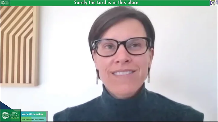 Surely The Lord is In This Place:  Anne Shoemaker
