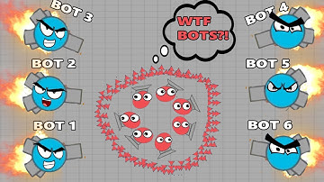 BOTS IN Diep.io?! Bot/Hack Trolling All Max Level Tank | Best Trolling Trick | Diep.io ♥‿♥ 2018