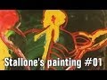 Stallone&#39;s painting #01 - HERCULES O&#39;CLOCK - 1991 - Sub ITA - Sylvester Stallone - Exhibition