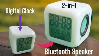 I Converted A Digital Clock Into A Bluetooth Audio Beast