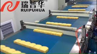 Sliced cake bread automatic packaging machine packing line