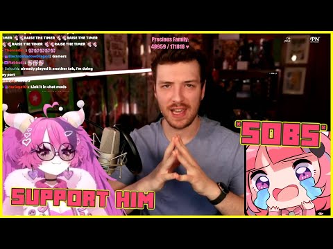 Ironmouse Reaction to Connor's Charity Event