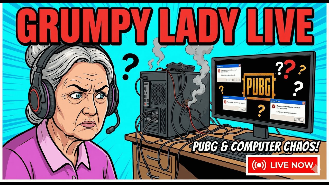 testing stream |Grumpy lady - YouTube